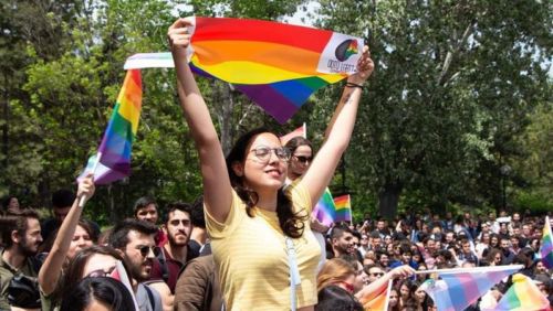 Demo LGBTI+ Rechte in Ankara